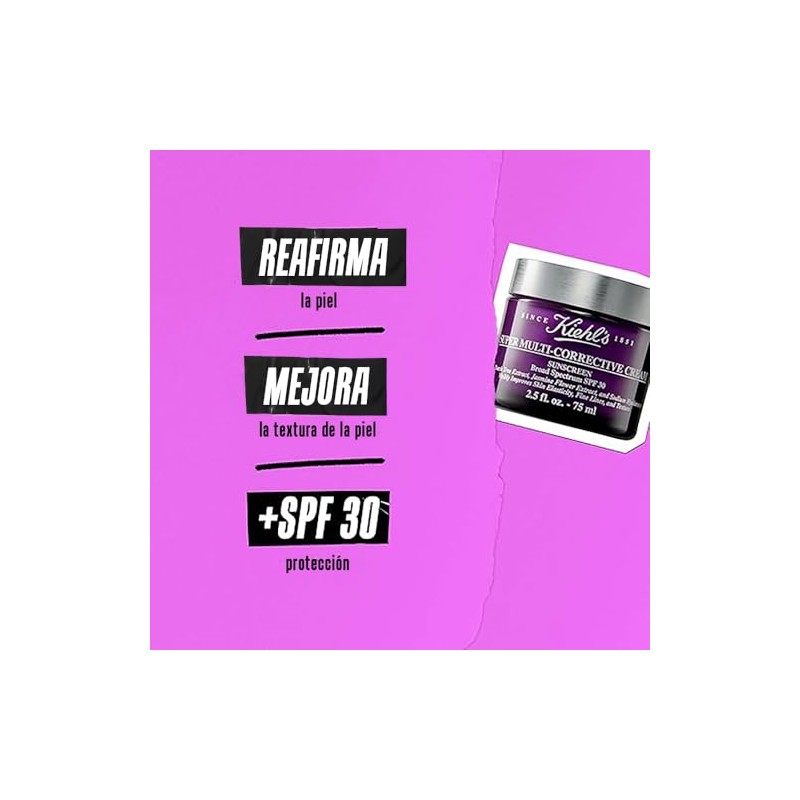 Kiehl's Super Multi-Corrective Face Cream, Crema Facial Hidratante 5 en