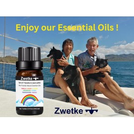 Pet-Friendly Pastel Set 7 Essential Aromatherapy Oils - Rose Chamomille Thyme Linanol Cardamon Helichrysum Lavender Violet Leaf for Cats, Dogs & Family - Premium Quality 60% Pure Oils/40% Carrier Oils