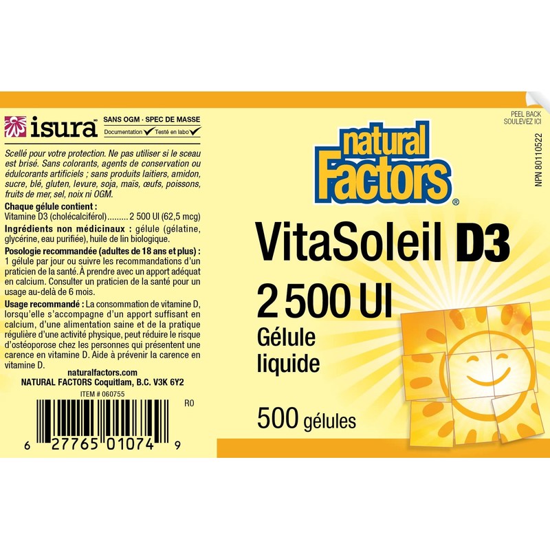 Vitamin D 2500 IU 90s (500)