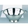 ibili 711114 Salatseiher mit Fuß 14 cm, Edelstahl, silber, 14