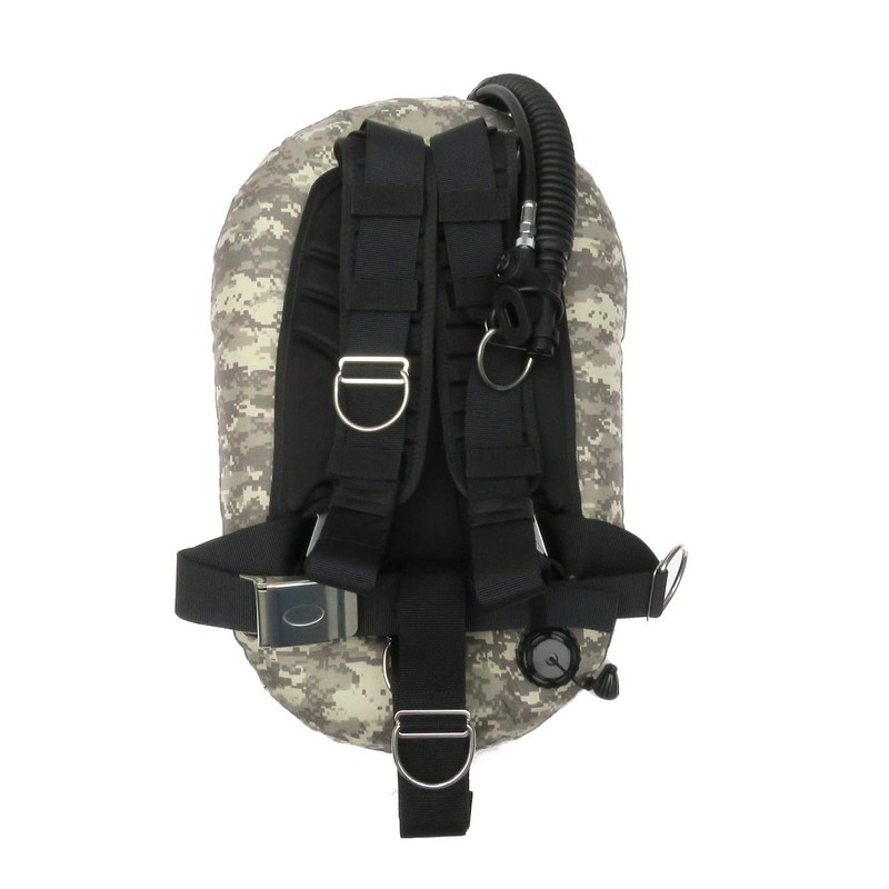 Verklsfuly 3.5M Scuba Diving Backplate Webbing Scuba Diving Wing BCD
