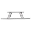 200mm/8in Stainless Steel Mooring Cleat Elliptical Tube Type Dock Deck