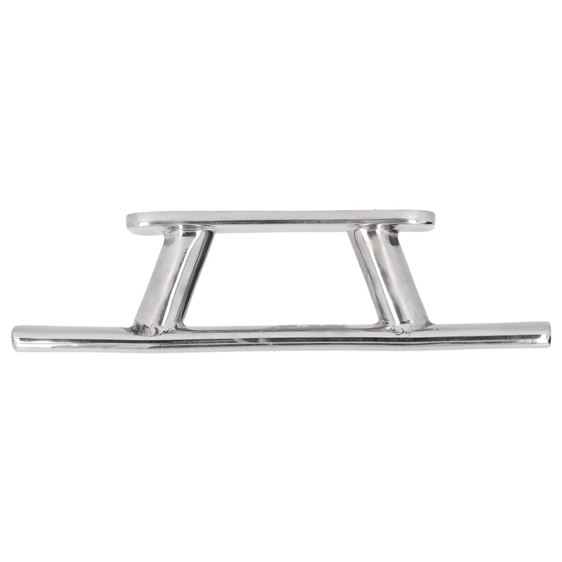 200mm/8in Stainless Steel Mooring Cleat Elliptical Tube Type Dock Deck