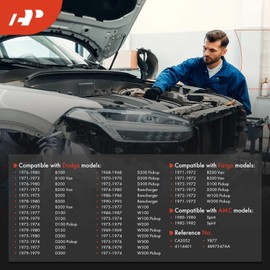 A-Premium 100 inch Speedometer Cable Compatible with Dodge B100, B200, B300, W100, W200, W300, Ramcharger, B100 B200 B300 Van, D100 D200 D300 W100 W200 W300 Pickup & AMC Spirit & Fargo B200 Van