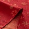 GAMUSI Christmas Tablecloth Jacquard Gold Yarn Dining Table Rectangular Christmas