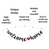 AOYEGIC Welcome Home Banner, Welcome Home Garland, Family Theme Flags,