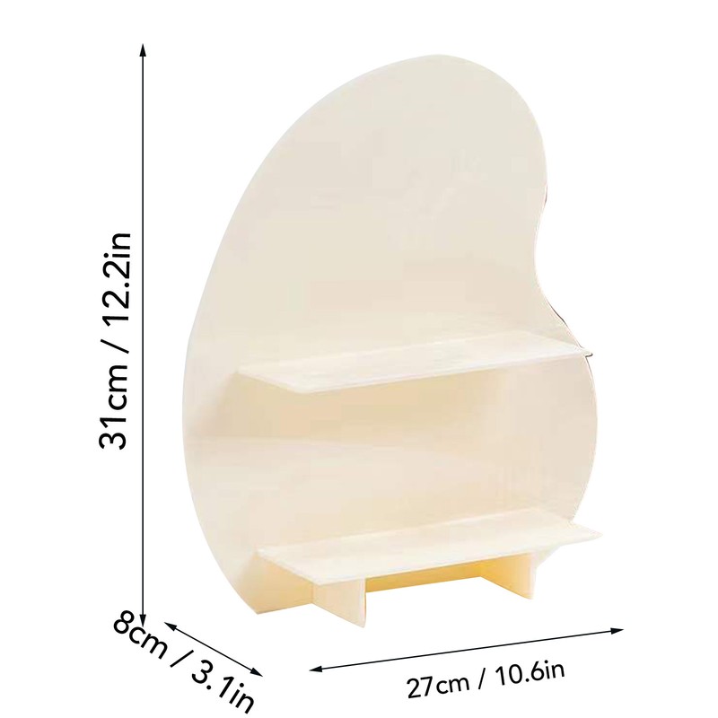 Cosmetic Storage Rack Makeup Shelf Organizer for Bathroom Bedroom Dressing