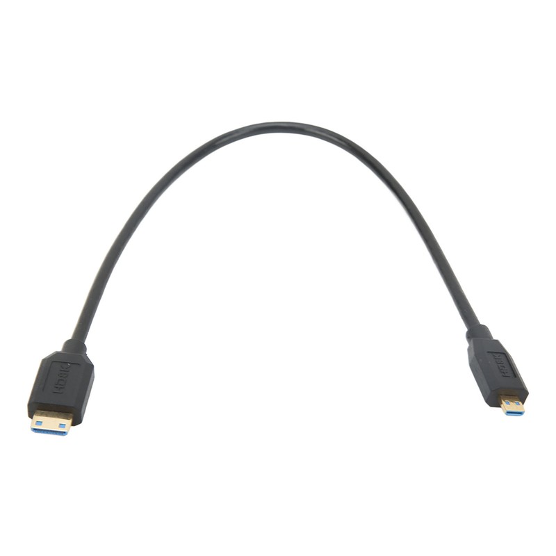Mini to Micro HD Multimedia Interface Connection Cable 8K At