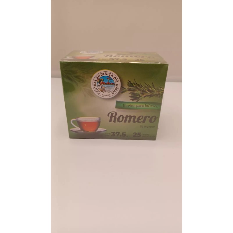 CENTRAL BOTANICO NAYAR TE DE ROMERO ROSEMARY 25 BOLCITAS CENTRAL