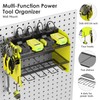 CCCEI Modular Power Tool Organizer Wall Mount with Charging Station.