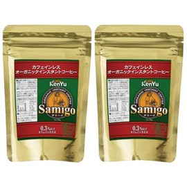 Additive-free organic instant coffee 1.8 oz (50 g) x 2 pack set; Nekoposu stool; Cuts approximately 99.8% or more caffeine without compromising the original flavor or taste of coffee; Arabica seeds