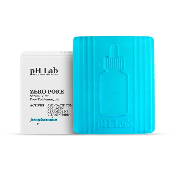 PhLab Zero Pore Cleansing Bar for Pore Tightening, Helps Increase