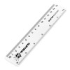 6 Inch / 15cm Ruler - Shatter Resistant - Single
