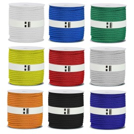 Hummelt Rope Universal Polypropylene Rope 6 mm 50 m Black on a Roll