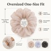 Oversized Sparkle Scrunchie