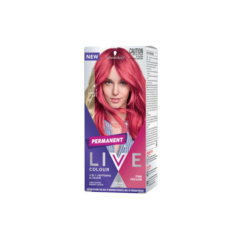 Schwarzkopf LIVE Colour Permanent Pink Passion