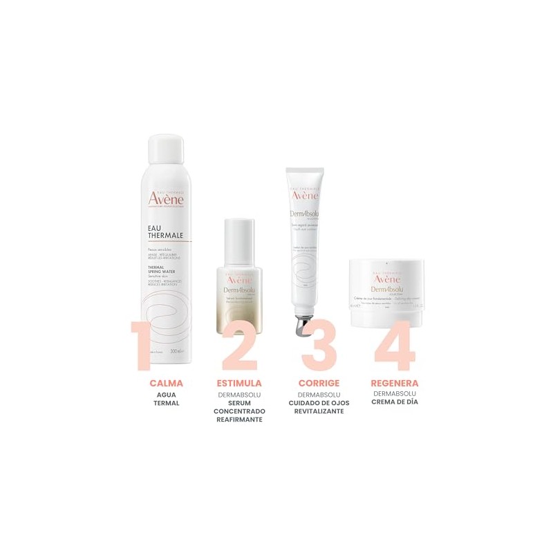 AVENE, DermAbsolu Crema de Día Reafirmante, Cuidado Antiedad, Para Piel