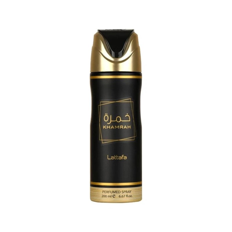 Lattafa (5pc Bundle Pack) Khamrah + Asad 3.4oz Perfume +