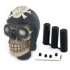 Thruifo Skull Handle Shifter Knob, Pilot Skeleton Style MT Car