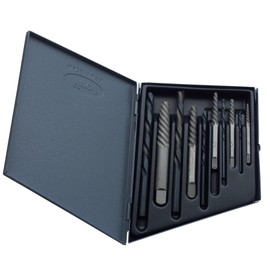 Drill America DEWEZS1-5W/DRL Screw Extractor Set with Left Hand Drill Bit, 1-5, Dew Series