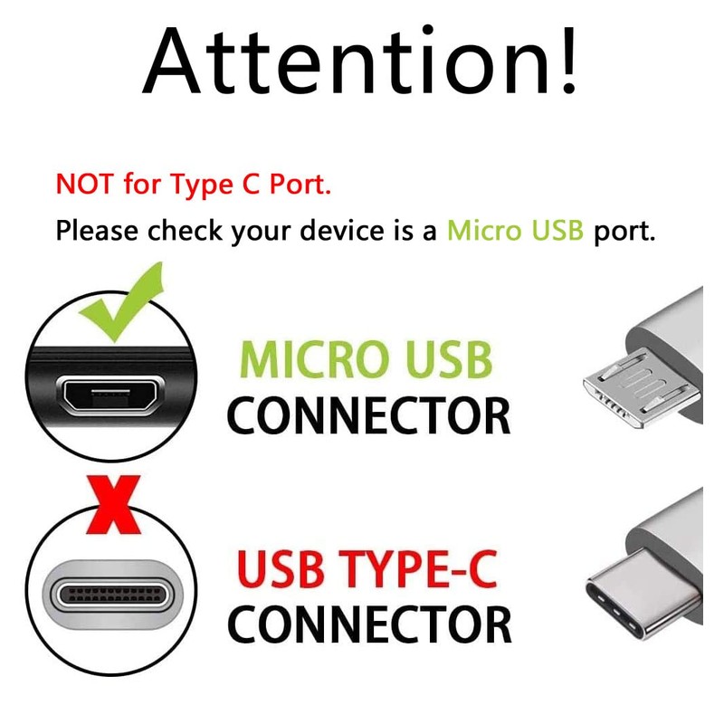 Camping Lantern Charger, USB Charging Cable Compatible for Lighting Ever/lepro/AYL/EZORKAS