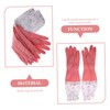 Mobestech PVC Gloves Dishwashing Kitchen Cleaning Laundry Pet Care Household