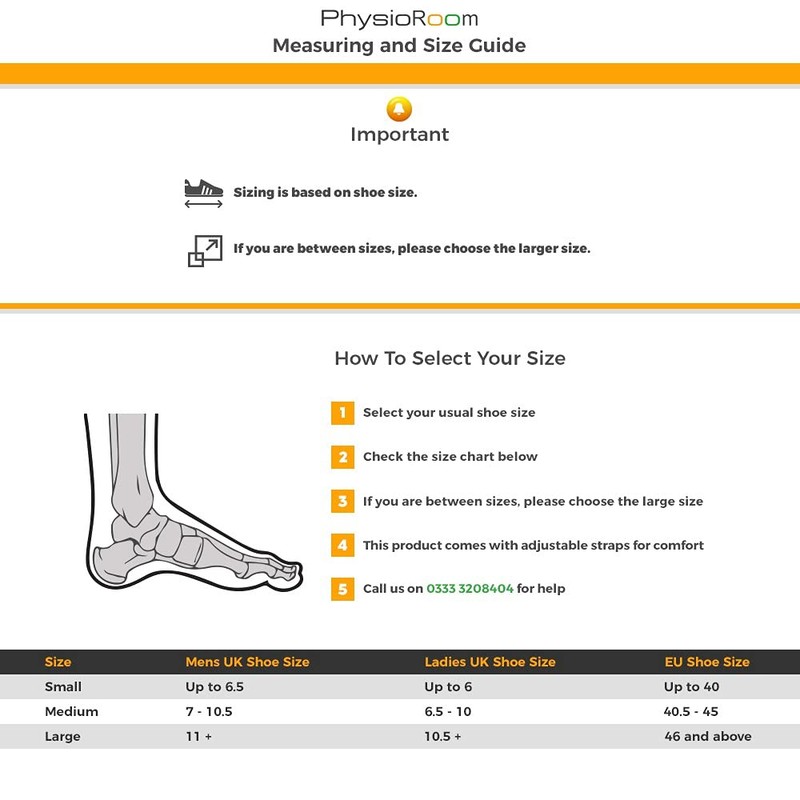 Aircast 02-TSR Bandages, A60 Ankle Splint, Right, Small