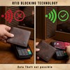 TRUSADOR Savona Full Grain Leather Mens Bifold Wallet RFID Blocking