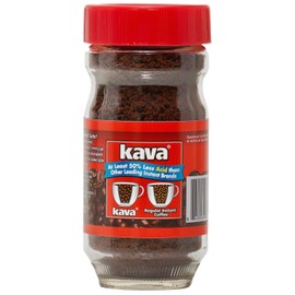 Kava Reduced Acid Instant Coffee, 4 Oz Jars (Pack of 6)