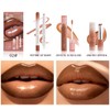 Domality 3PCS Lip Combo Set, Brown Matte Lip Liner, Plumping