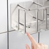 HANZE Toothbrush and Toothpaste Holder Wall Mounted – Space-Saving Bathroom