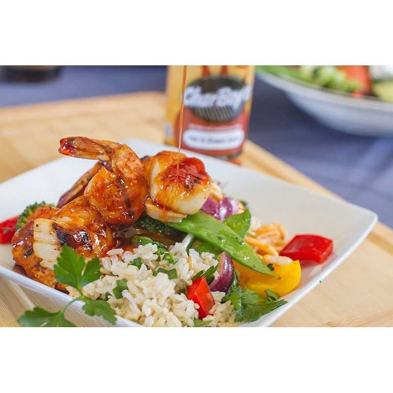 Charboy's Hot and Sweet Asian Sauce, 14 ounce