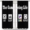 YungHo Boys Gamer Curtains Gaming Decor for Teens Bedroom Video