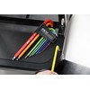 SK11 SLBW09EL-RB Rainbow Ballpoint Hex Wrench Set, 9 Piece Set