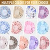 Fishent Gorro Ducha Grande Mujer Reutilizable Doble Capa Impermeable Ajustable