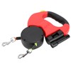Sonew Dual Retractable Dog Leash, Automatic Hand Holding Pet Leash,