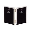 3.5 x 5-inch Silver Thin Edge DOUBLE PORTRAIT Photo Frames