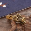 SHIDXIB 3Pcs Creative Handmade Brass Whistle Unique Dragon and Monkey