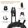 EV Charger Holder Wall Mount, Heavy Duty Steel J-Hook, Durable