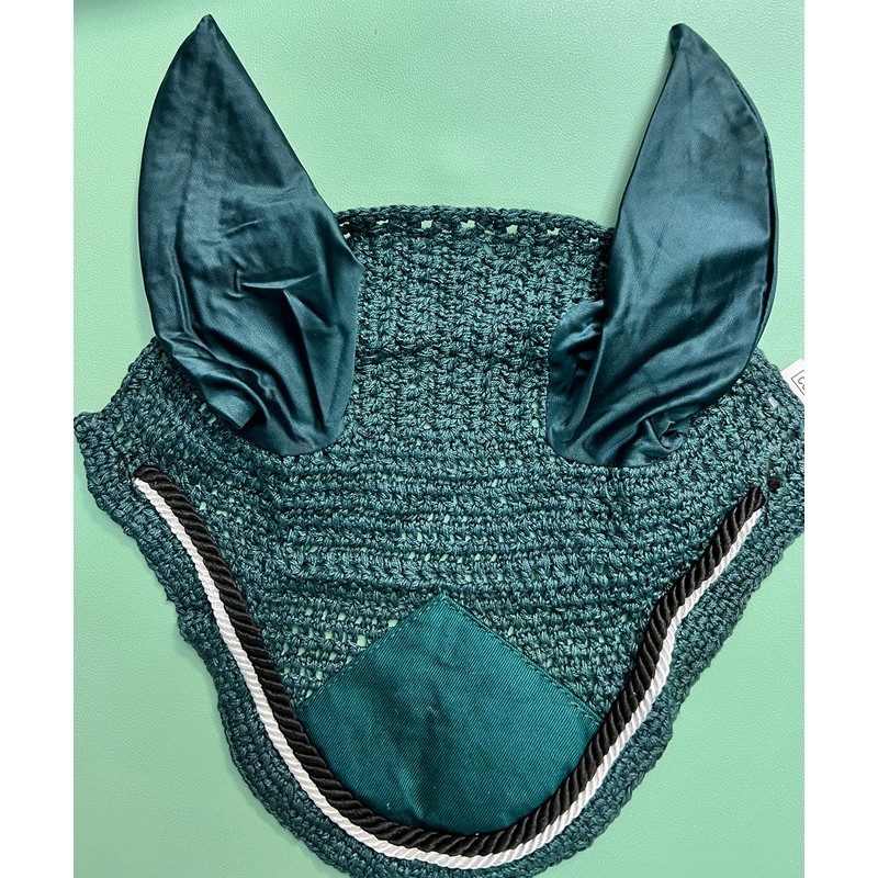 Spire Spire Horse Soft Crochet Fly Veil Breathable Cotton Ear