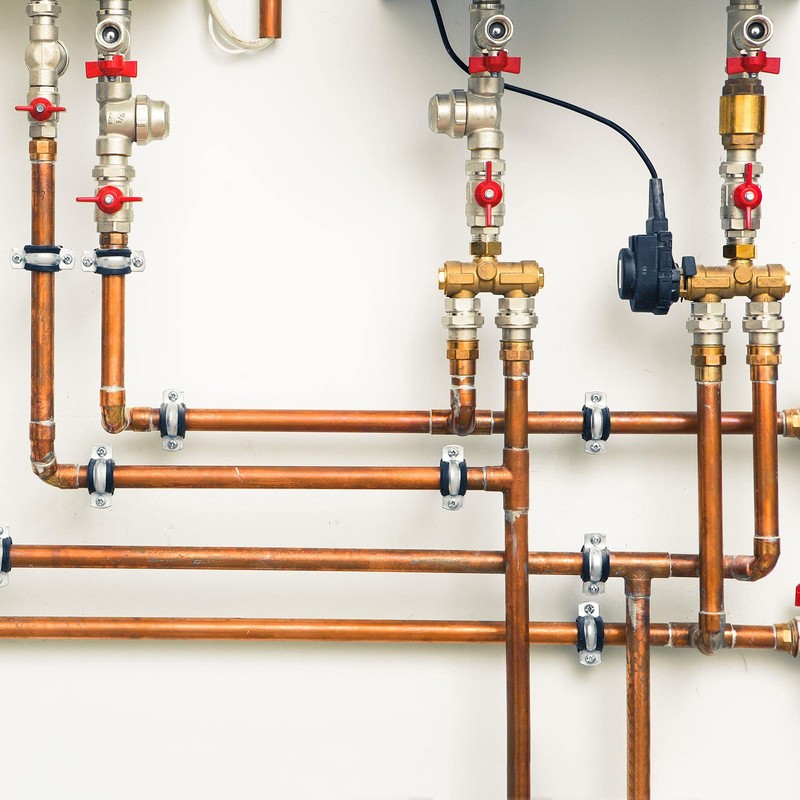 sourcing map Adjustable Pipe Bracket Clamp, 2-1/2" (63mm) Wall Ceiling