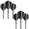 RED DRAGON Dart Flights and Shafts (Stems) Combo Set -