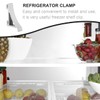 Angoily Freezer Shelf Clips 10 Pieces Fridge Rack Clips For