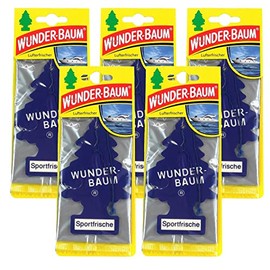 Wunderbaum 5x Sportfrische Original Air Freshener Air Freshener Air Freshener Car Fragrance Pack of 1