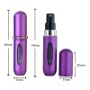 JM CAR VISION Pack De 3 Perfumeros Recargable, Rellenables Para