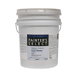 true value mfg company cpsd-5g CPSD, Painter's Select, 5 Gallon, Deep Base, Interior Exterior Flat Acrylic Latex Paint