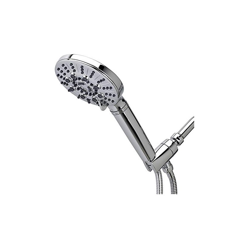 Sprite HKE-CM Biarritz 7-Setting Hand Held Filtered Shower Handle, Chrome