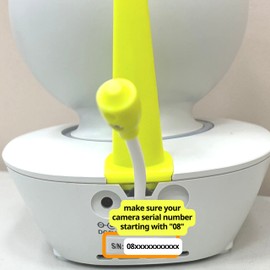 Moonybaby Split 55 Replacement Monitor, Only for Camera's S/N number start with 08 or 810