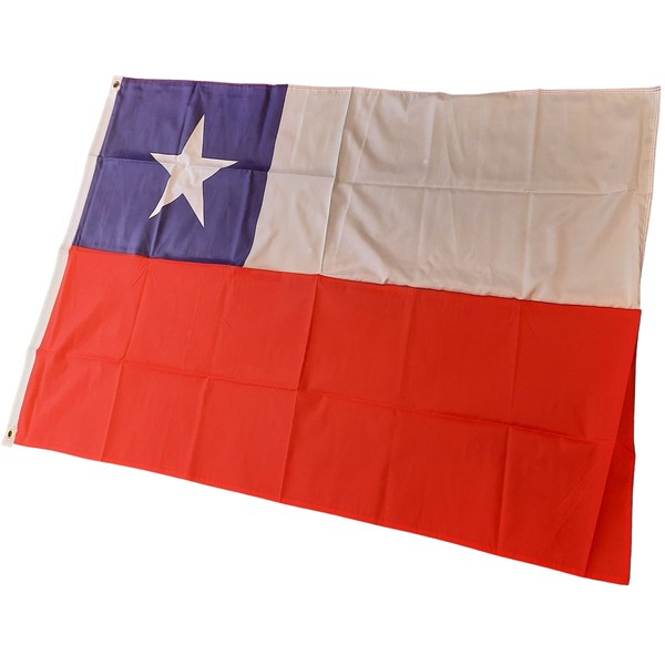 NWFlags Chile Flag 3ft x 2ft 75d Premium Polyester Suitable