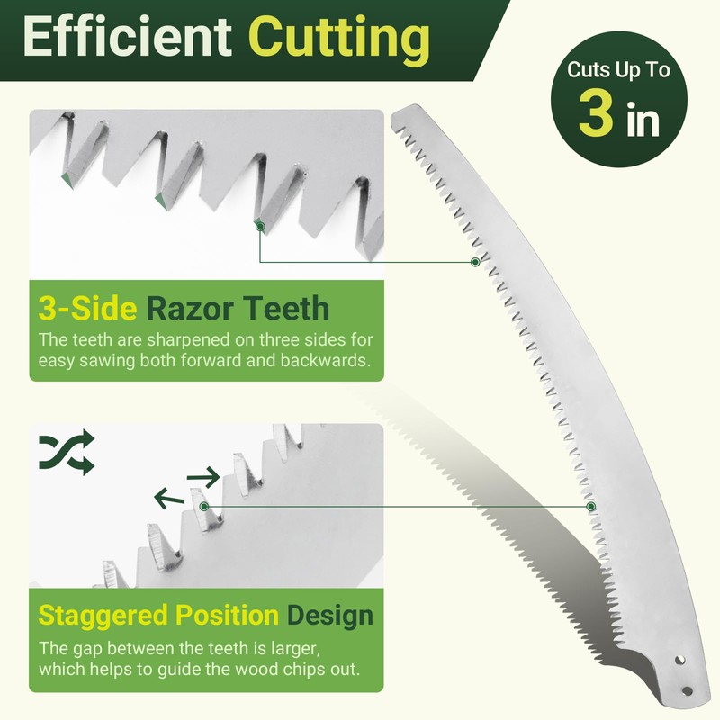 7100-1 Pruning Saw Blade 13" Replacement for Corona RS 7120